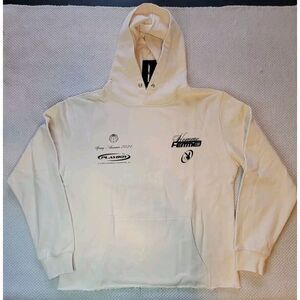 Homme‎ Femme / Playboy Collab Hoodie Size M Brand New With Tags Cream Colorway